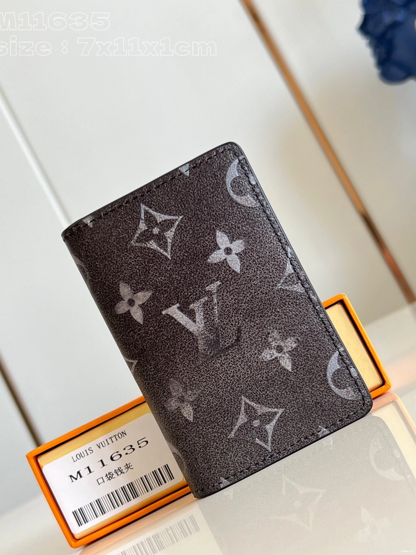 LOUIS VUITTON Pocket cm Organizer-7.5*11.1*1 0719